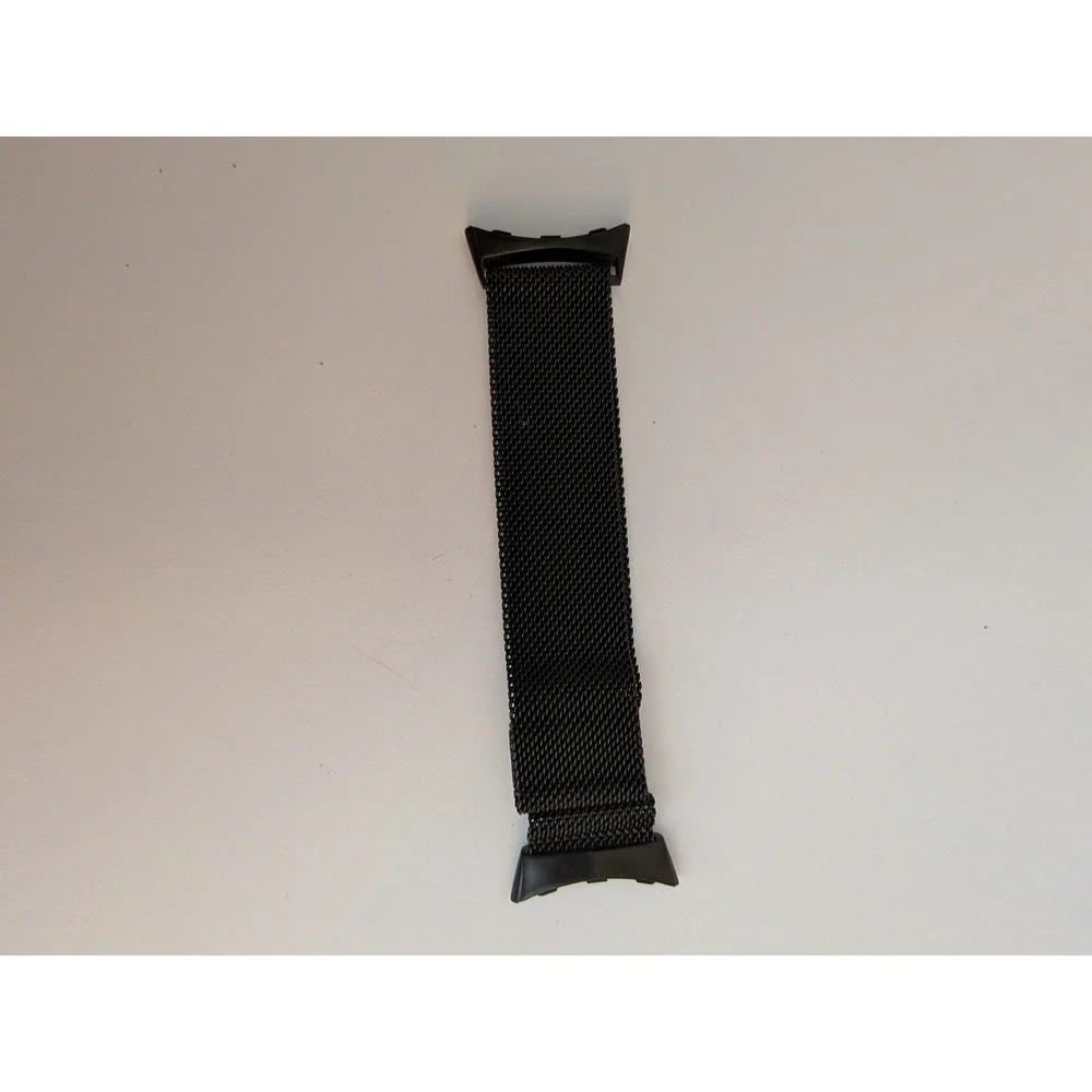 JKD Metal Band for Google Pixel Watch Black Stainless Steel Mesh Milanese Loop